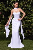 Ladivine 7433W Dress Versitile Tie Chiffon Bridal Gown