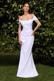 Ladivine 7433W Dress Versitile Tie Chiffon Bridal Gown