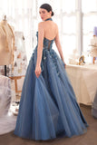 Andrea & Leo A1399 Dress Strapless Lace Ball Gown & Choker