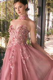 Andrea & Leo A1399 Dress Strapless Lace Ball Gown & Choker