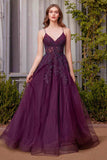 Andrea & Leo A1416 Dress A-Line Lace & Tulle Gown