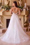 Ladivine CD792W Dress Layered Tulle A-Line Wedding Gown