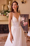 Ladivine CD792W Dress Layered Tulle A-Line Wedding Gown