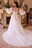 Andrea & Leo WL018 Dress Lace Appliqued A-Line Wedding Ball Gown