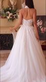 Andrea & Leo WL041 Dress Strapless Lace & Tulle Wedding Ball Gown