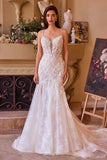 Andrea & Leo WL051 Dress Fitted Lace Wedding Mermaid Gown