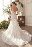 Andrea & Leo WL051 Dress Fitted Lace Wedding Mermaid Gown