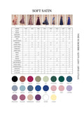 Color Chart - Soft Satin